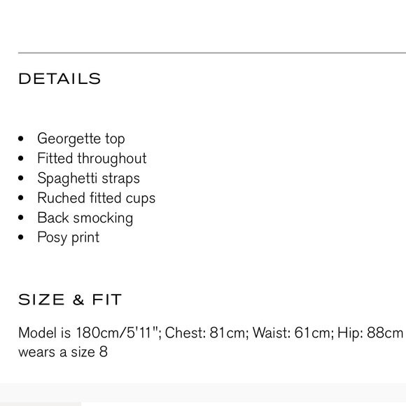 Reformation Pixie Posy Bustier Style Top - Picture 15 of 15